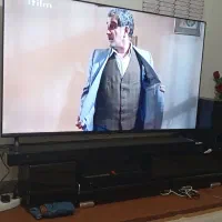 تلوزیون 65اینچ مدیا استاربامیز وپایه دیواری|تلویزیون و پروژکتور|بندرعباس, |دیوار