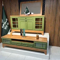 ست میز تی وی کنسول آیینه خور|میز تلویزیون|مشکیندشت, |دیوار