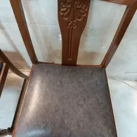 یک جفت صندلی چوبی چوب راش کاملا سالم|صندلی و نیمکت|کرج, گلشهر|دیوار