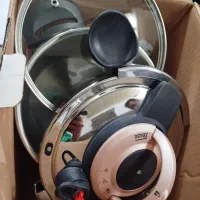 زودپز قابله با در شیشهای تکنو|ظروف پختوپز|قم, سراجه (۱۵ خرداد)|دیوار