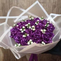 دسته گل و باکس روبانی و پولی برای هر مناسبت وزوار|گل مصنوعی|اردبیل, |دیوار