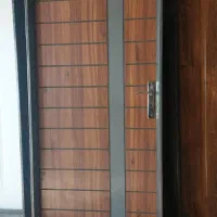 درب چوبی سی ان سی جدید با چهارچوب کامل۹۰در۲