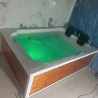 وان جکوزی پنل چوب افقی لاکچری متریال درجه ۱وارداتی