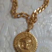 گردنبندو گوشواره استیل ورساچ نو|بدلیجات|تهران, باغ خزانه|دیوار