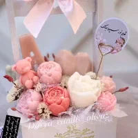 هدیه زایمان،باکس گل نوزادی شمعی لاکچری،گیفت|اسباب و اثاث بچه|اهواز, فاز ۲ پادادشهر|دیوار