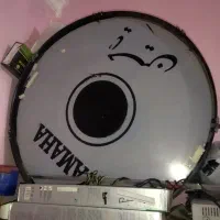 طبل ۸۰ سانت رنگ مشکی