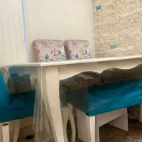 میز ناهارخوری و صندلی شیک و تمیز ۶ نفره|میز و صندلی غذاخوری|تهران, امیریه|دیوار