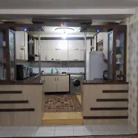 کابینت ام دی آف با هود سینک وگاز