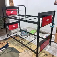 تخت خواب 2طبقه ی فلزی
