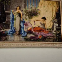 تابلو فرش فلامینگو