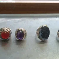 انگشتر نقره|جواهرات|مبارکه, |دیوار