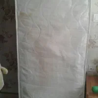دوعددعسلی با تشک|تخت و سرویس خواب|کرج, باغستان|دیوار