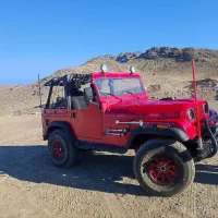 جیپ صحرا|خودرو کلاسیک|قم, باغ کرباسی|دیوار