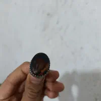 انگشتر عقیق کبود|کلکسیون اشیاء عتیقه|برازجان, |دیوار