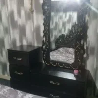 سرویس خواب  دراکر پاتختی واینه تشک رویال در حد|تخت و سرویس خواب|کرج, استاندارد|دیوار