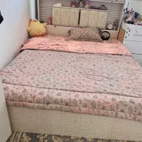 تخت۲نفره|تخت و سرویس خواب|خلخال, |دیوار