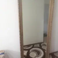 آینه بزرگ تمام چوب