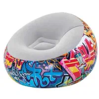 مبل بادی فوتبالی گرافیکی و زیرپایی دار اینتکس نوآک|مبلمان خانگی و میز عسلی|شیراز, زرهی|دیوار