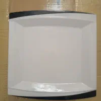 بشقاب چینی چهرگوش مربعی ساعت دبواری ملودی باضمانت