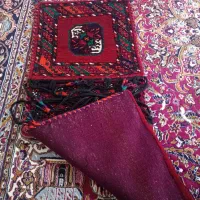 خورجین دستباف|گلیم، جاجیم، گبه|قوچان, |دیوار
