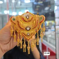 سنجاق سینه نقره ابکاری طلا24