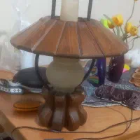 آباژور چوبی رومیزی