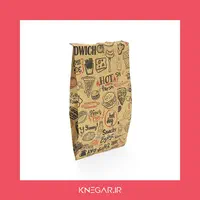 پاکت ساندویچ و همبرگر کرافت|ظروف نگهدارنده، پلاستیکی، یک‌بارمصرف|تهران, فلسطین (میدان انقلاب)|دیوار