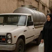 آبرسانی باتانکر۲هزار لیتری نیسانی