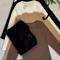 بلوز کبریتی آستین بلند