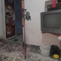 لنسر،چوب۲تیله وچرخ دایوابانخ وقلاب نواستفاده نشده|ماهیگیری|مسجد سلیمان, |دیوار