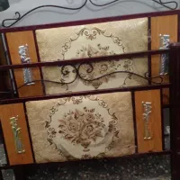 تخت ۱نفره فلزی با کفی