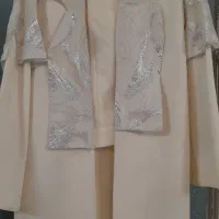 مانتو و شلوار و شال عروس