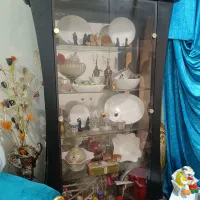 بوفه شیک بزرگ چوب بلوت|بوفه، ویترین، کنسول|اهواز, نادری|دیوار