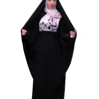 چادر مشکی حسنا کمری ( تنوع پارچه) کد ch1204
