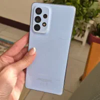 Galaxy A53 5g دوسیم کارت ۱۲۸ گیگ سالم. بدون تعمیر|موبایل|تهران, عباسآباد|دیوار
