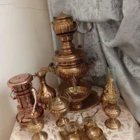 سماور زغالی برنجی