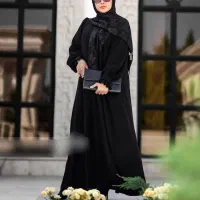 عبا مچ چین دار  عبا و مانتو عبایی و عبا بلند مخملی