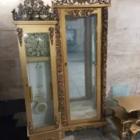 ست بوفه ساعت ایستاده و میز تلویزیون|بوفه، ویترین، کنسول|صباشهر, |دیوار