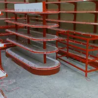 قفسه سفید قرمز حسن آباد