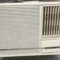کولر پنجره ای اوجنرال کم کار سالم و تمیز