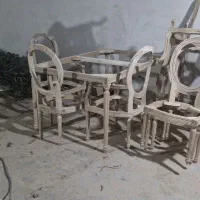 تولید و پخش انواع میز چوب راش وتوسکا