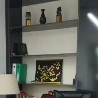 کتابخانه و پارتیشن ام دی اف|کتابخانه، شلف، قفسههای دیواری|خرمآباد (تنکابن), |دیوار