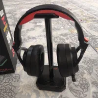 هدست گیمینگ بیسیم/باسیم + پایه/هاب 4 پورته