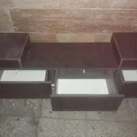 میز ال سی دی ام دی اف طرح بتون|میز تلویزیون|تهران, هفده شهریور|دیوار