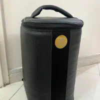 قلیان کرنو شیشه مشکی جنس شمش برنج