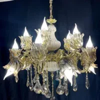 لوستر برنز سرامیک مدل خطی ۲