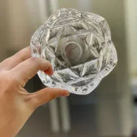 کاسه آجیل و پیش دستی کریستال