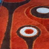 دو عدد فرش فانتزی ۴ متری جنس ترک|فرش|رشت, منظریه|دیوار