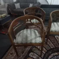 صندلی چوبی ،صندلی میزبان|مبلمان خانگی و میز عسلی|کرمانشاه, |دیوار