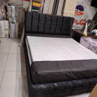 تختخواب دونفره|تخت و سرویس خواب|نور, |دیوار